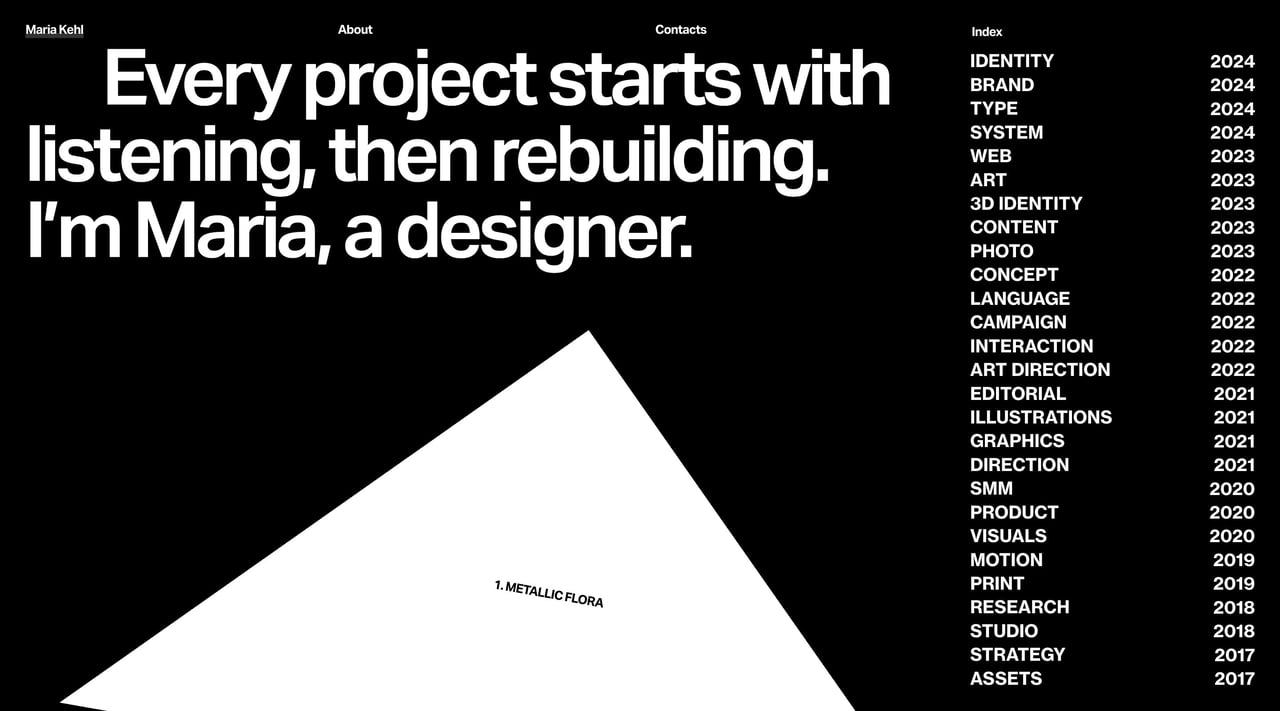 Origami Website Screenshot