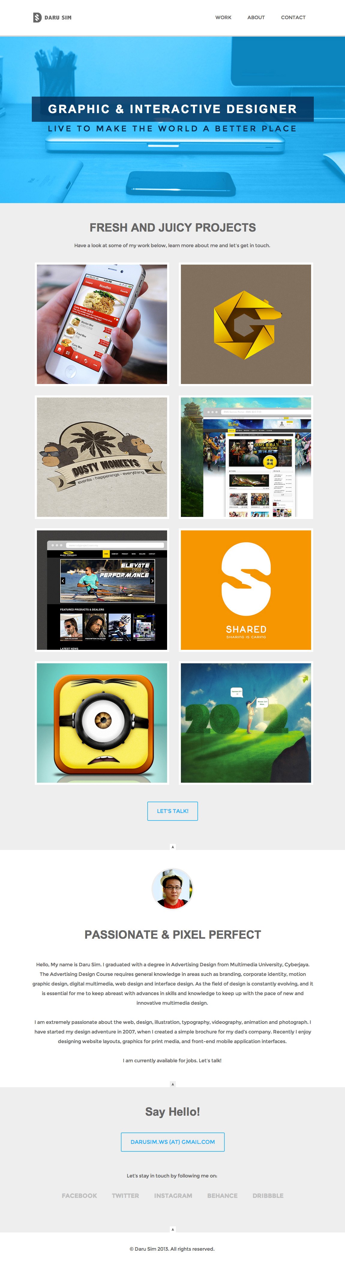 Daru Sim Website Screenshot