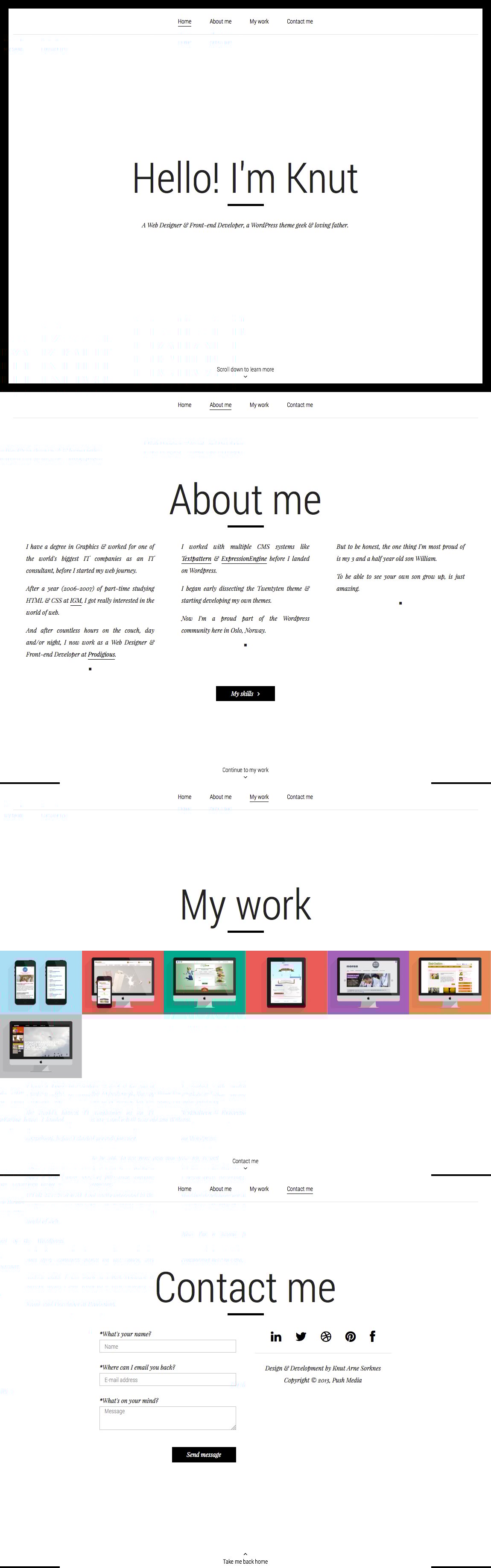 Push Media Website Screenshot