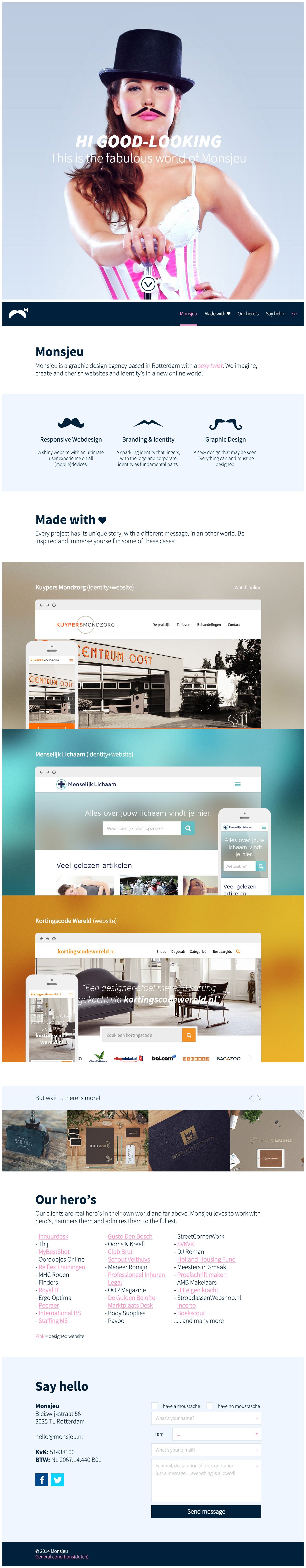 Monsjeu Website Screenshot