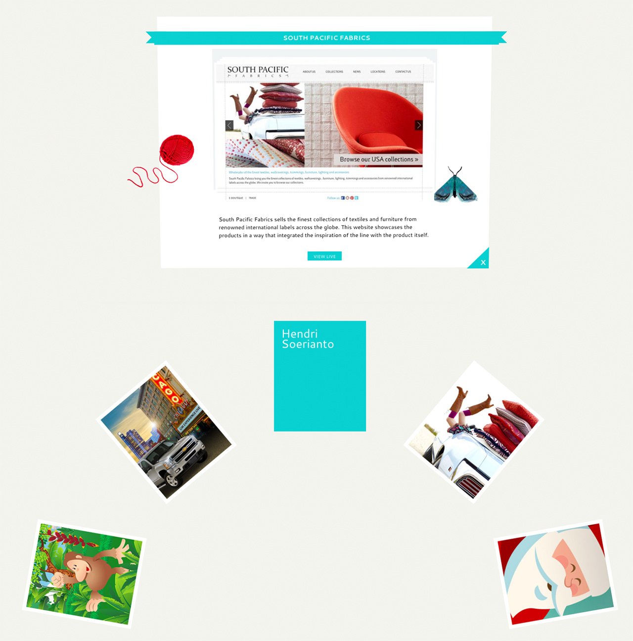Hendri Soerianto Website Screenshot