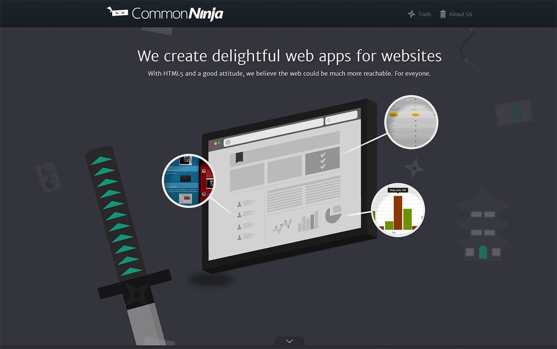 Common Ninja Website Screenshot