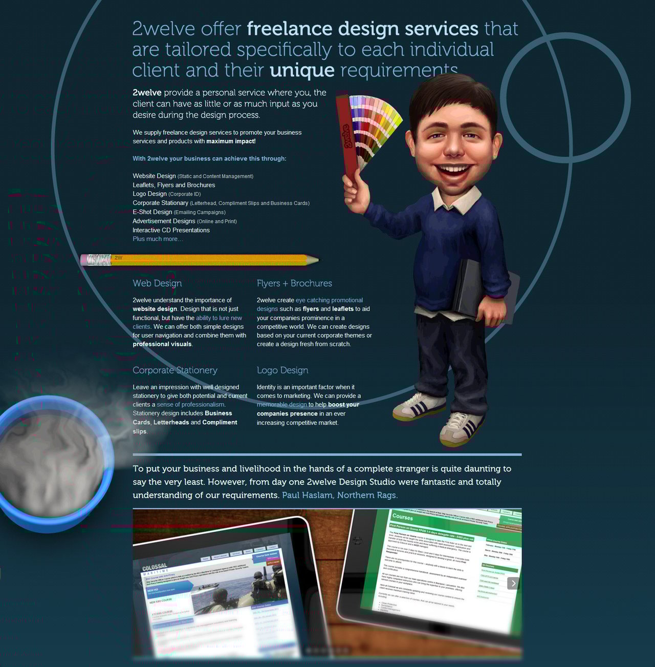 2welve Website Screenshot