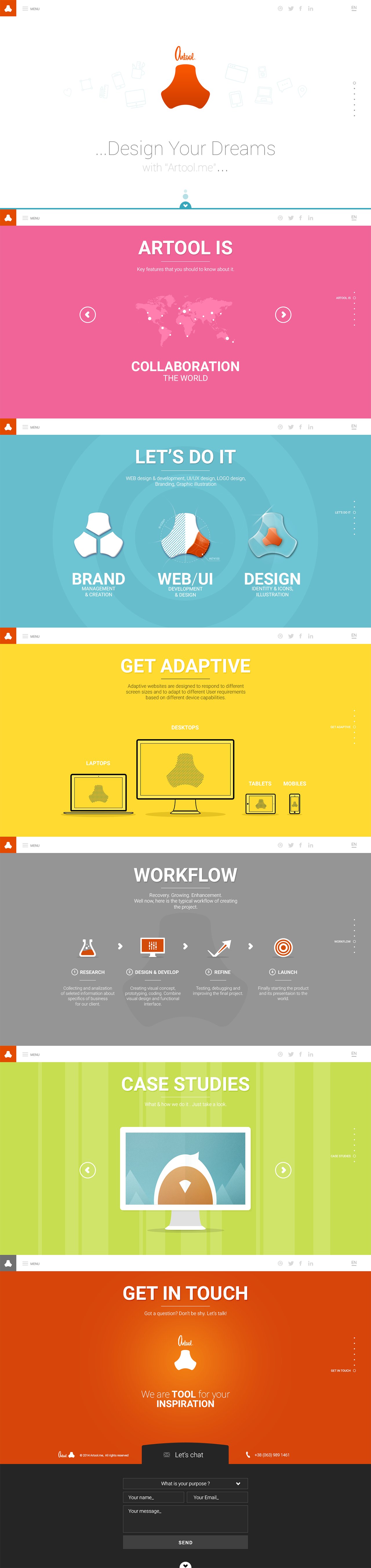 Artool Website Screenshot