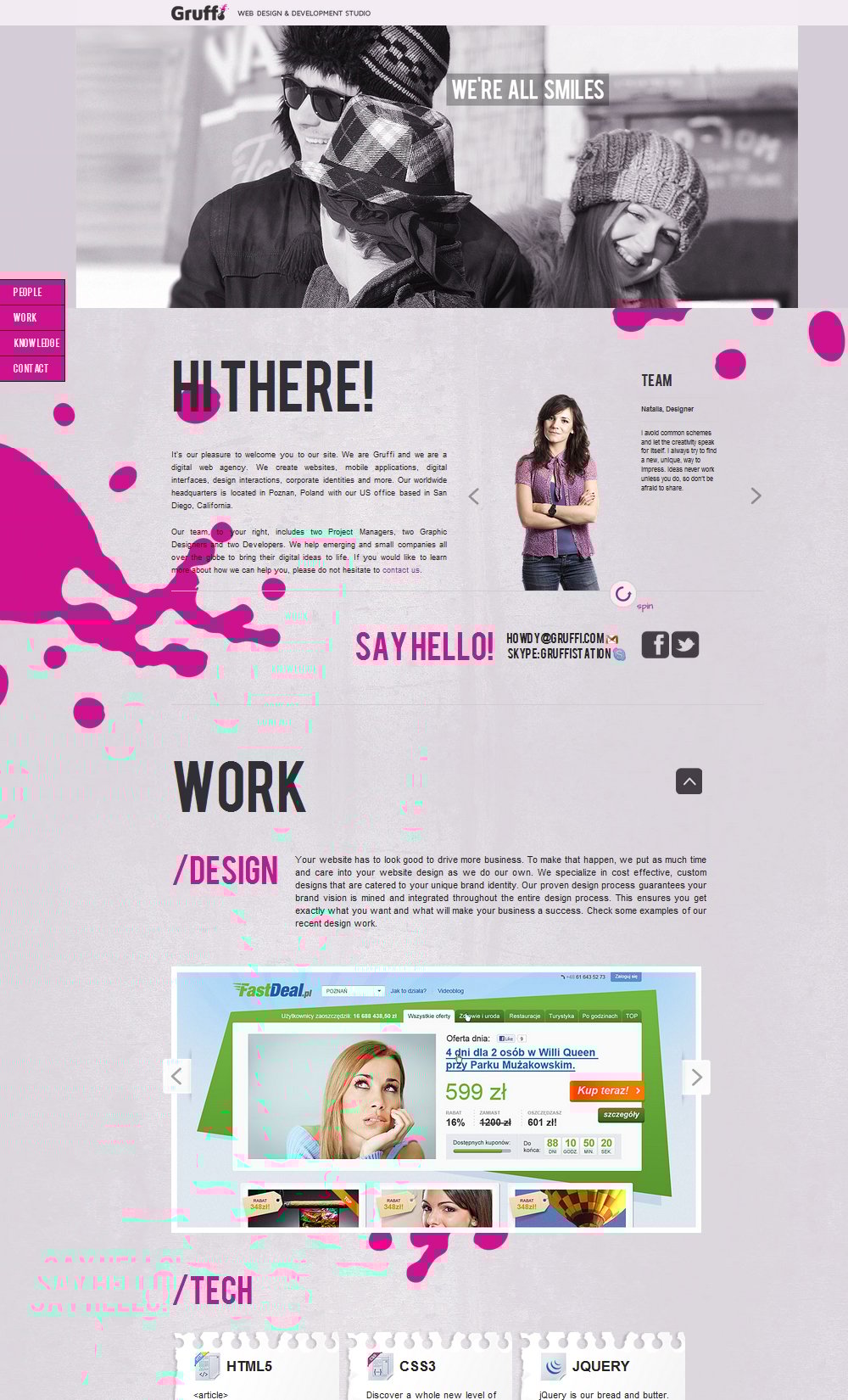 Gruffi Website Screenshot