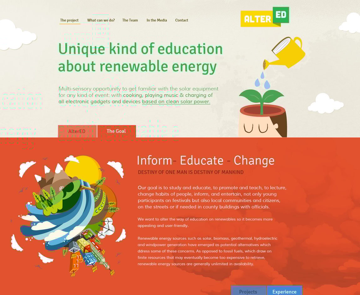 AlterED Website Screenshot