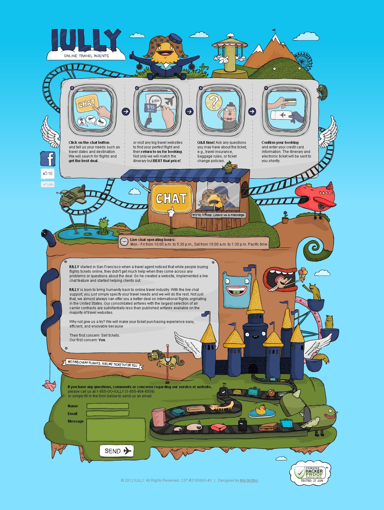 IULLY Website Screenshot