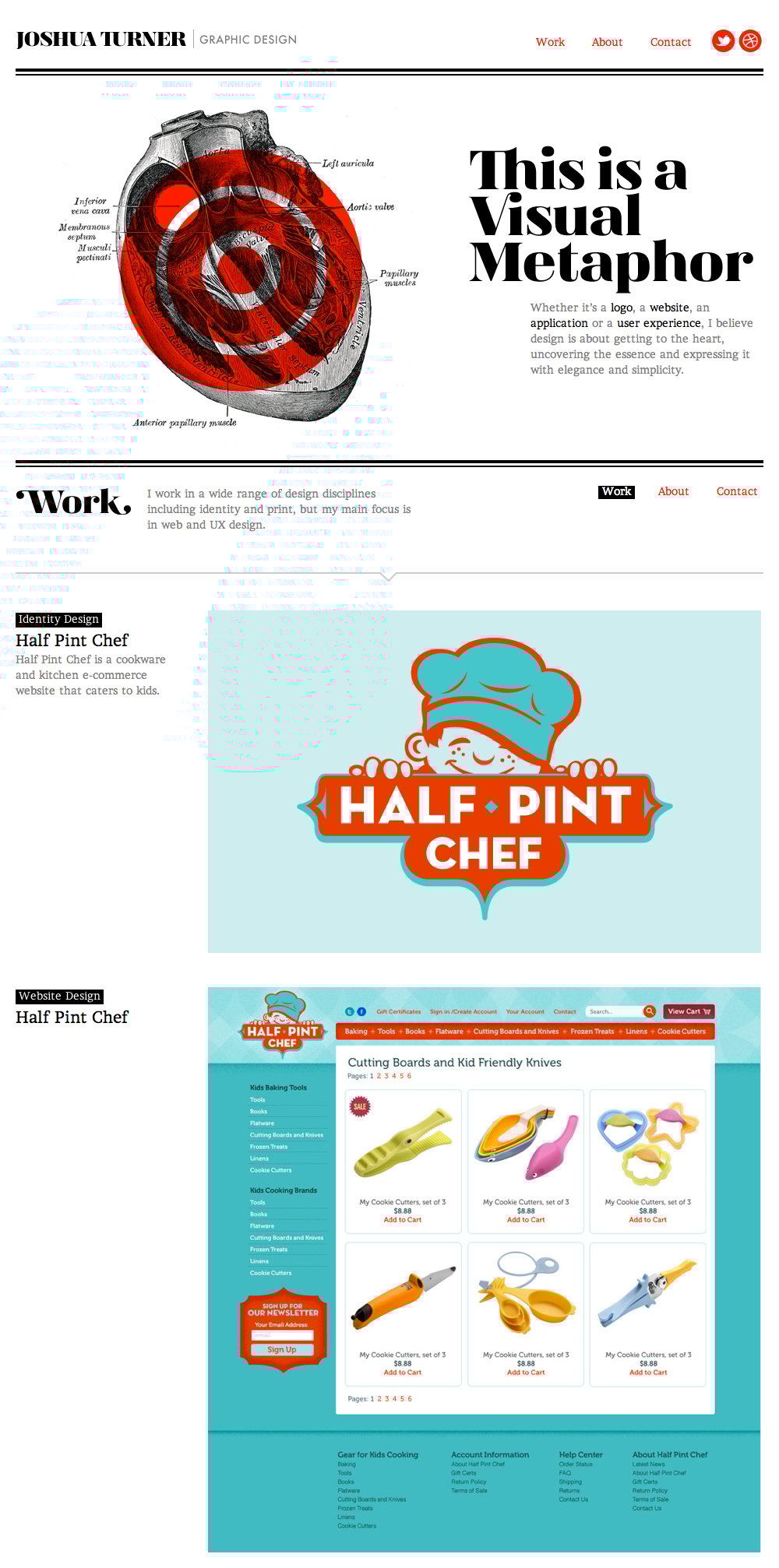 Joshua Turner Website Screenshot