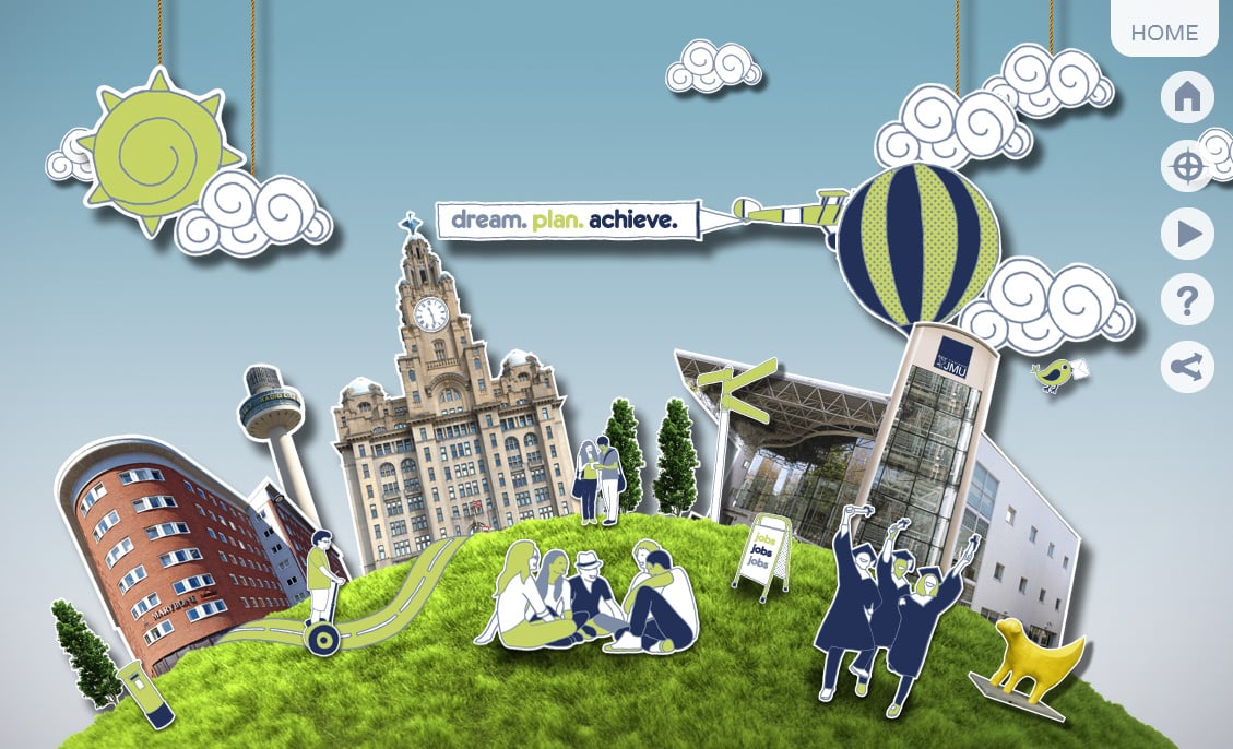 Planet LJMU Website Screenshot