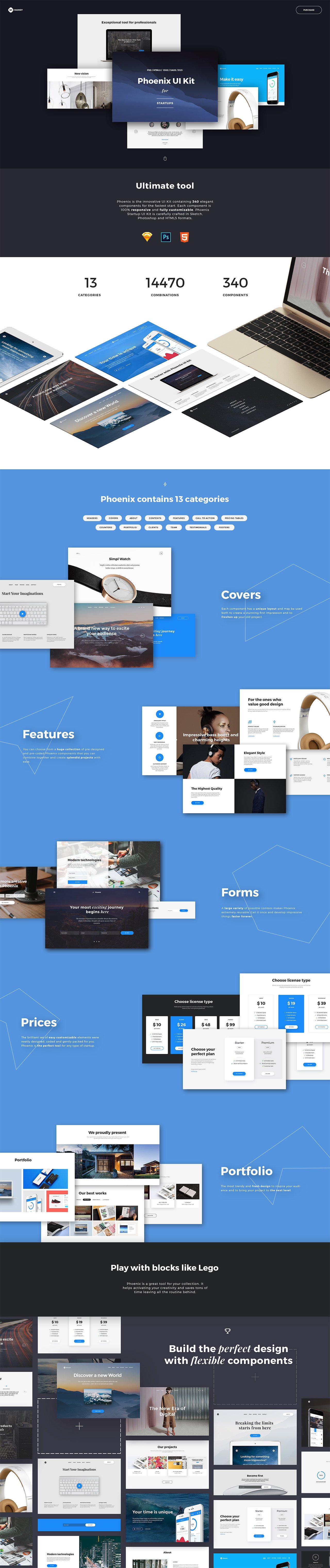 Phoenix Startup Website Screenshot