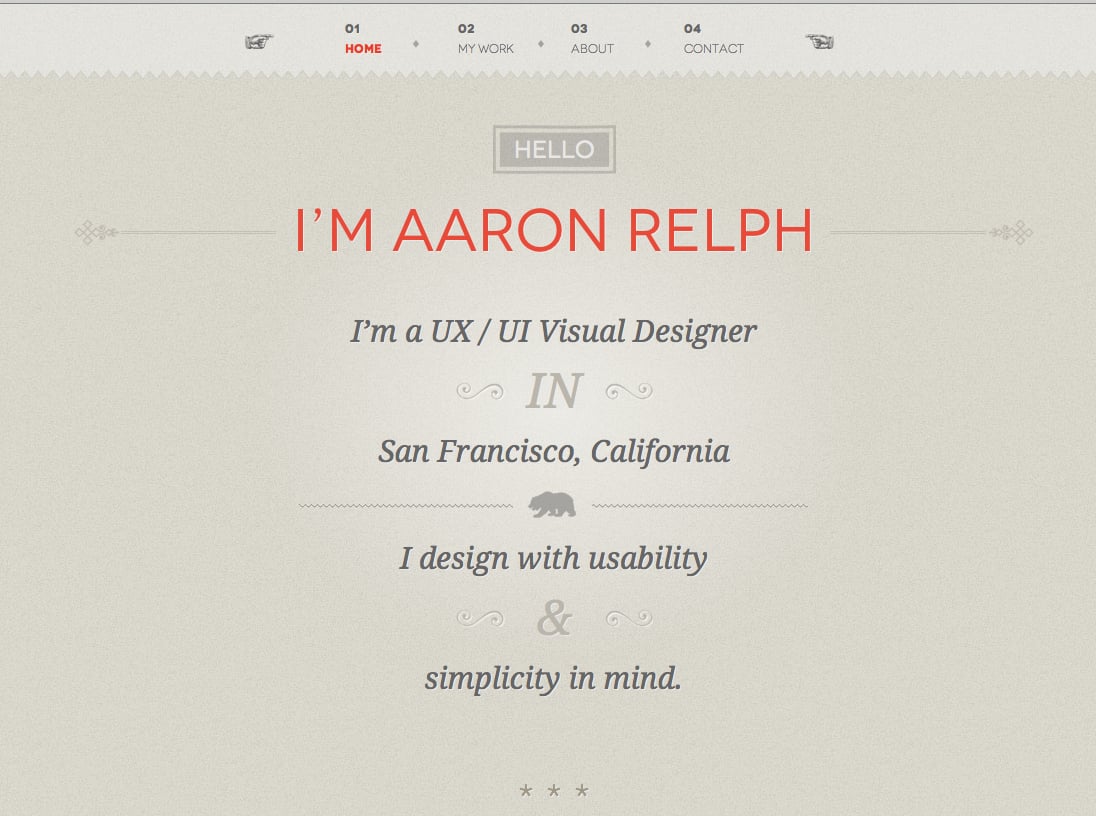 Im Gonna Relph Website Screenshot