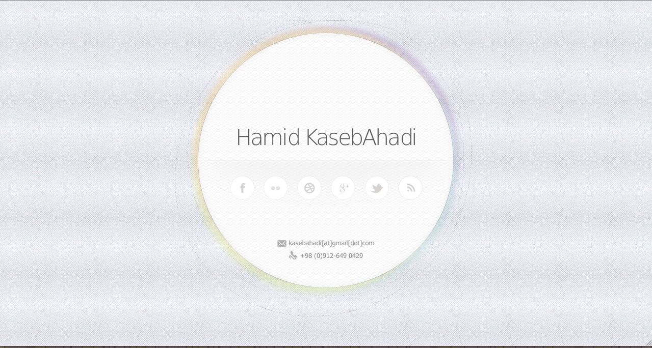 Hamid kasebAhadi Website Screenshot