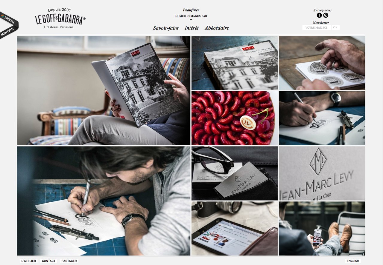 Le Goff & Gabarra Website Screenshot