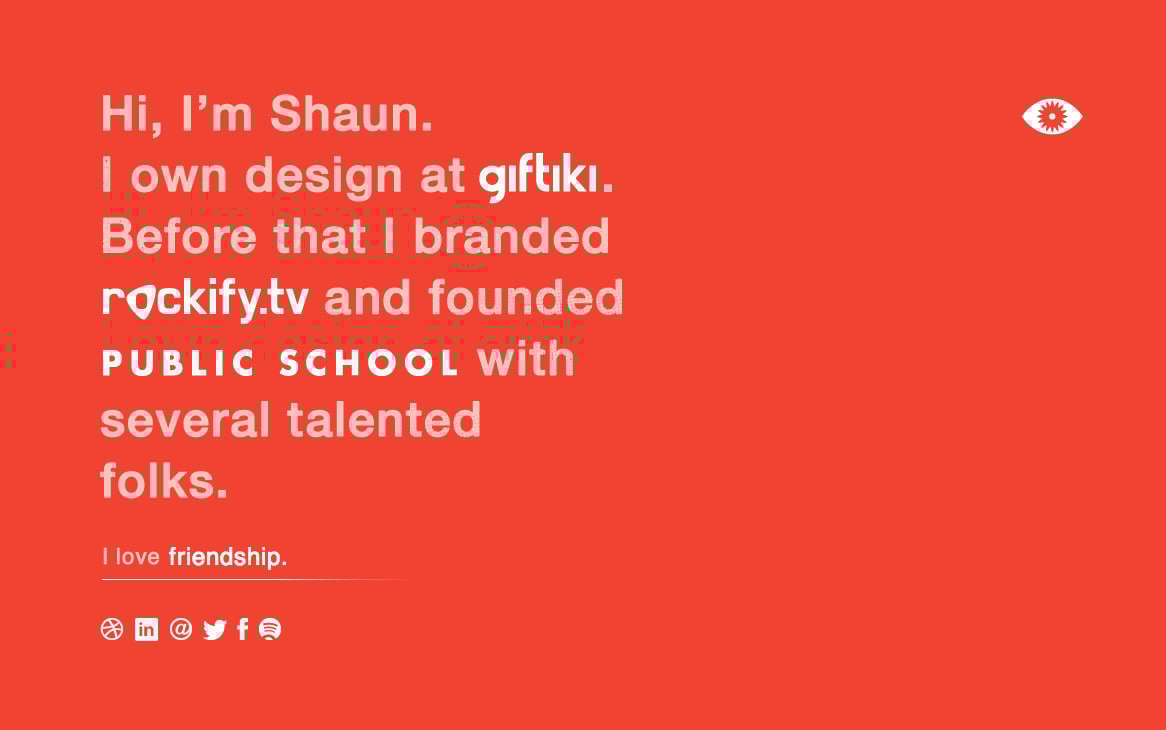 Shaun Lind Website Screenshot