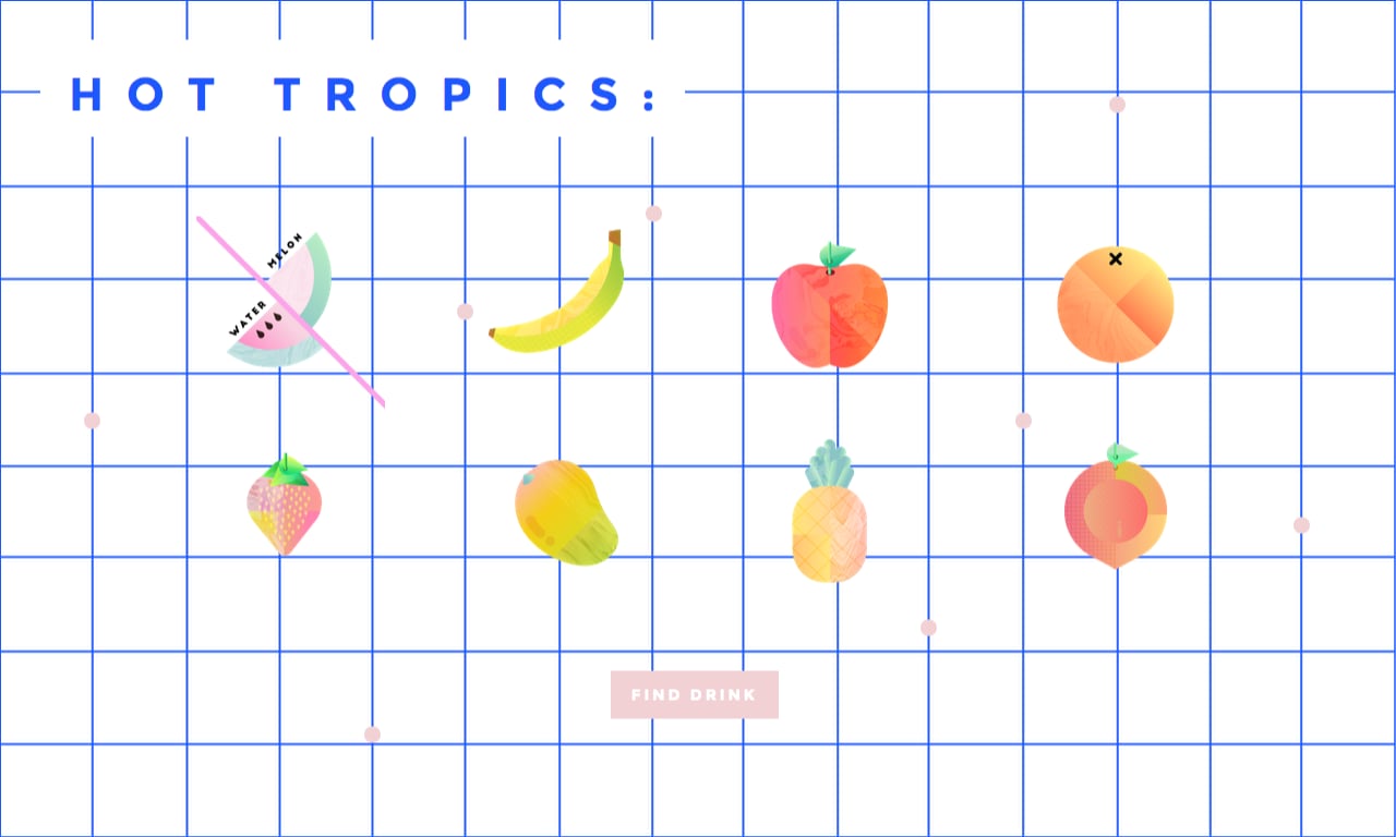 The Hot Tropics Website Screenshot