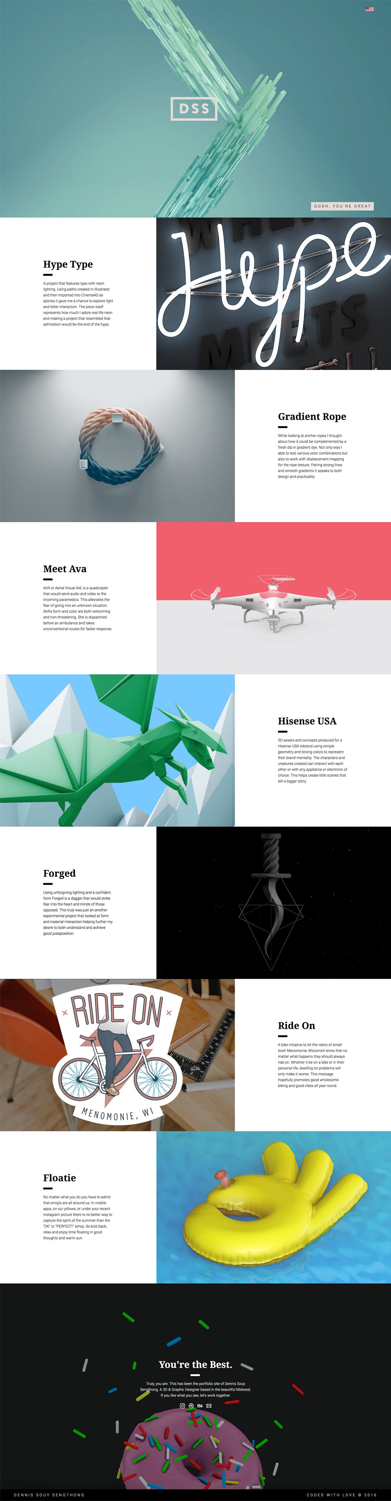 Dennis Souy Sengthong Website Screenshot