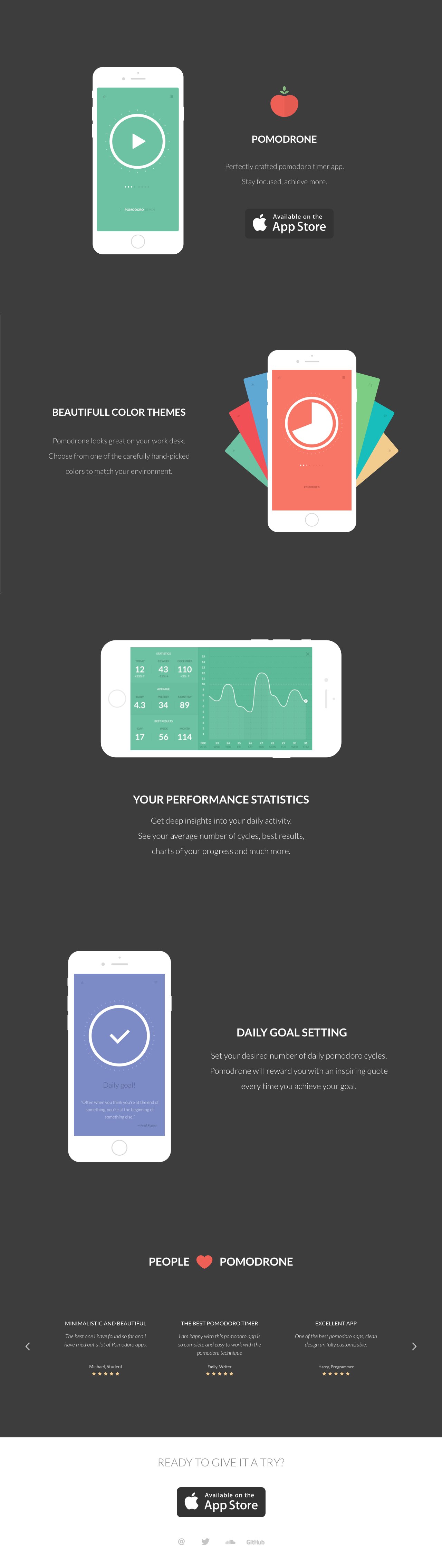 Pomodrone Website Screenshot