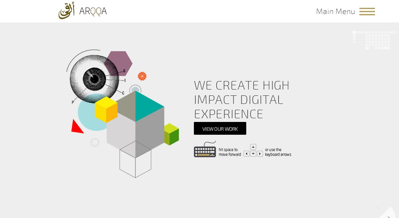 Arqqa Website Screenshot