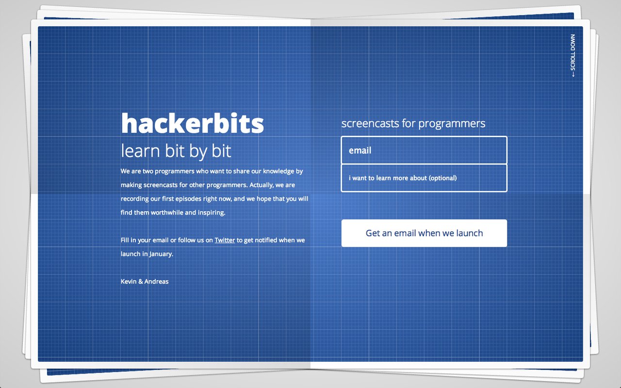 Hackerbits Website Screenshot