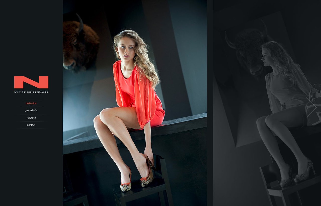 Nathan-Baume Website Screenshot