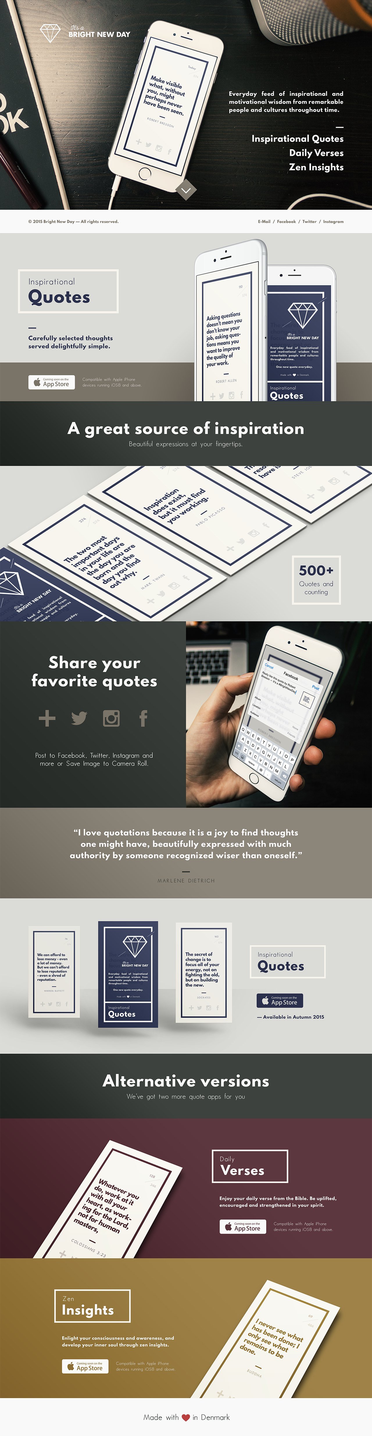 It’s a Bright New Day Website Screenshot