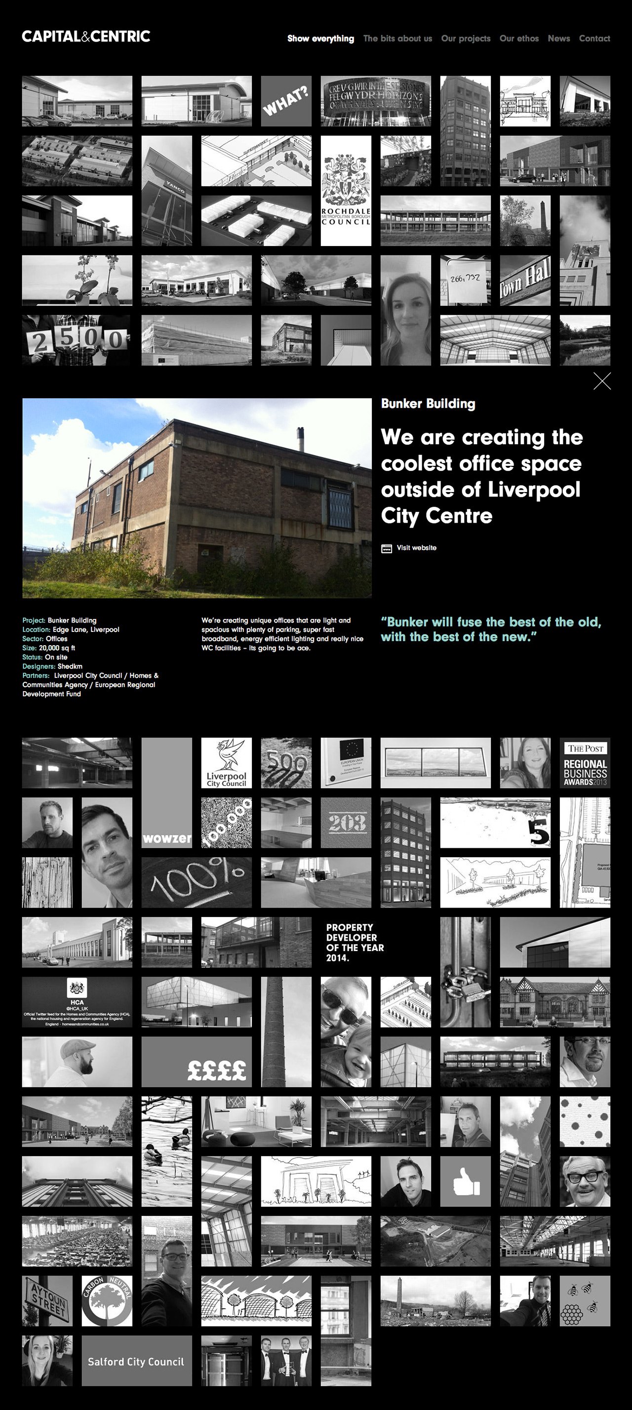 Capital & Centric Website Screenshot