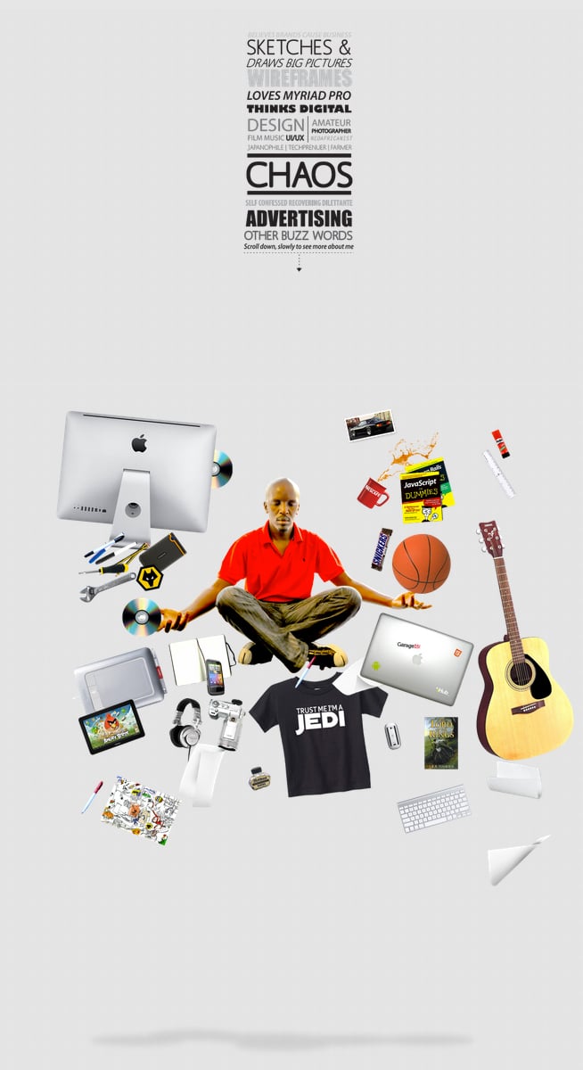 Chaos – Nairobi Website Screenshot