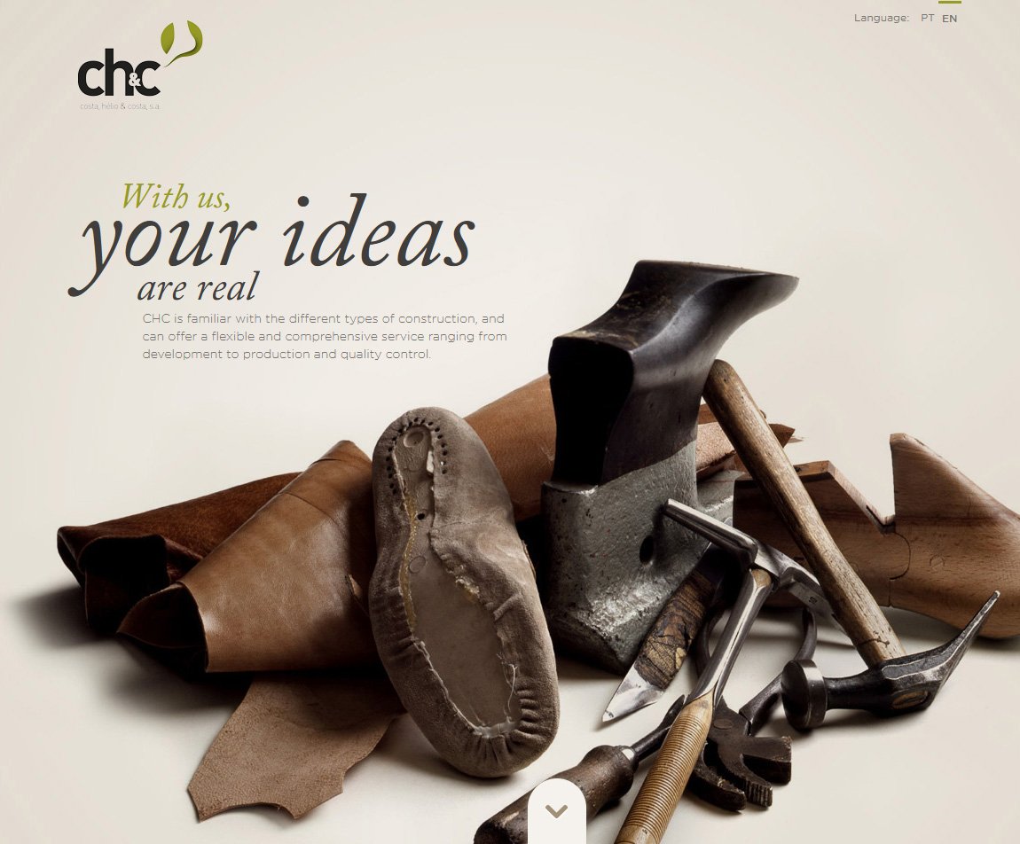 CHC Website Screenshot