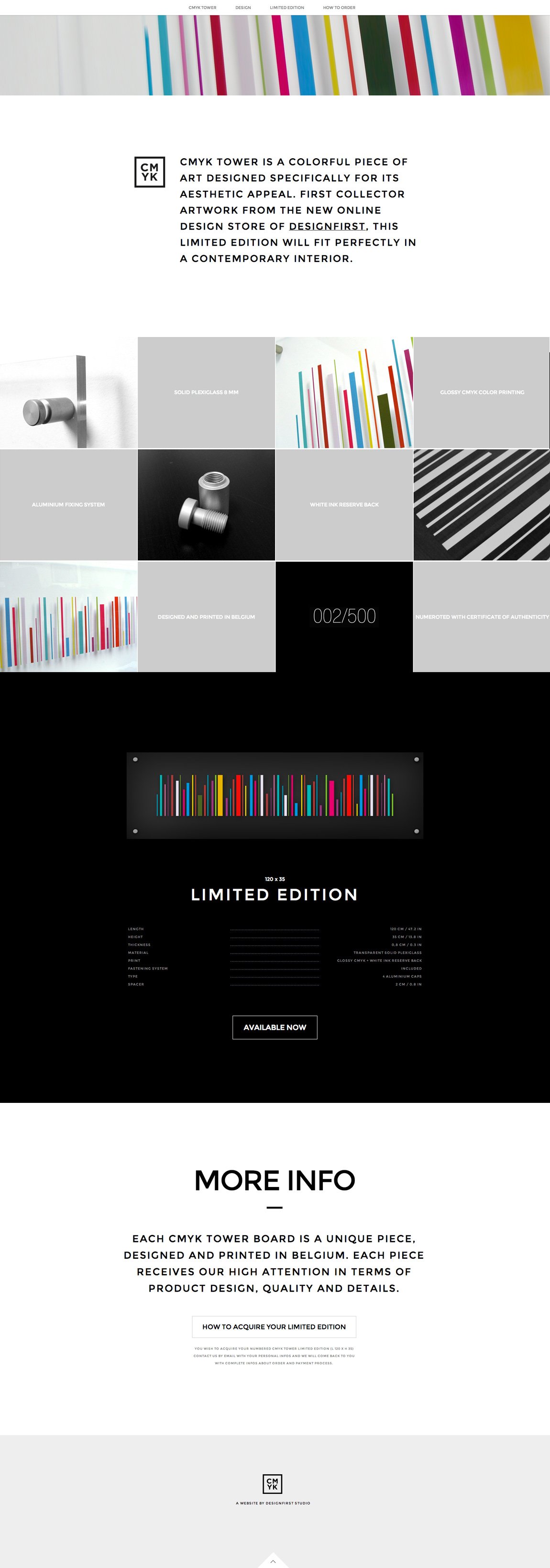 CMYK Tower Website Screenshot