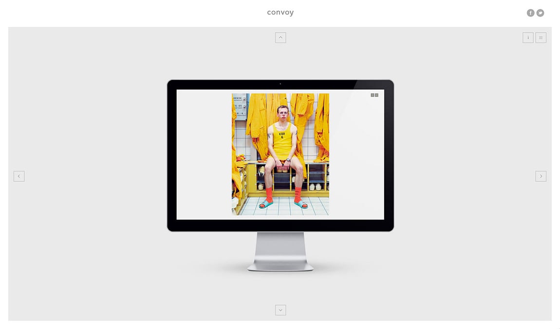 Convoy Website Screenshot