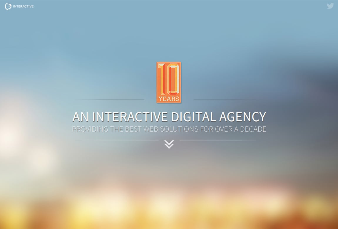 eTecc / Interactive Website Screenshot