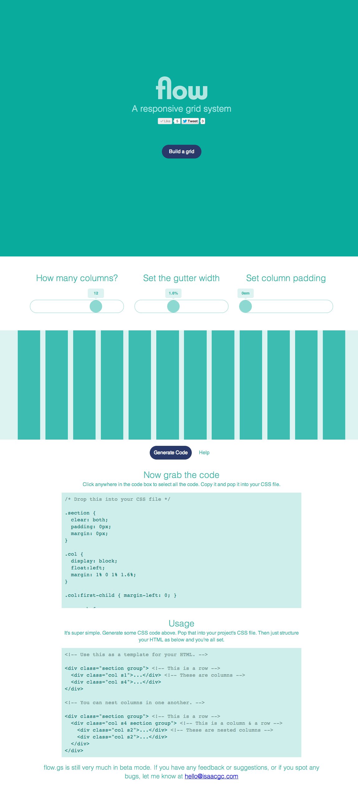 flow.gs Website Screenshot