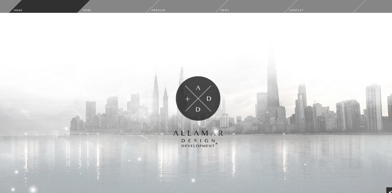 Allamar Website Screenshot