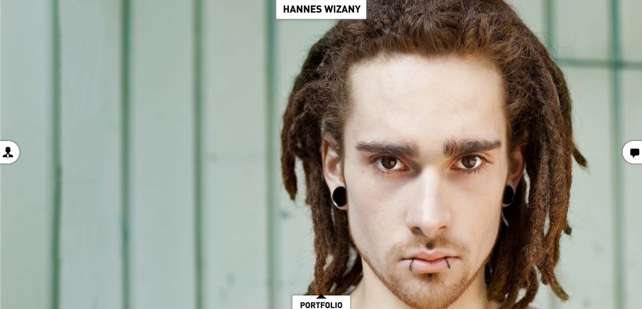 HannesWizany Website Screenshot