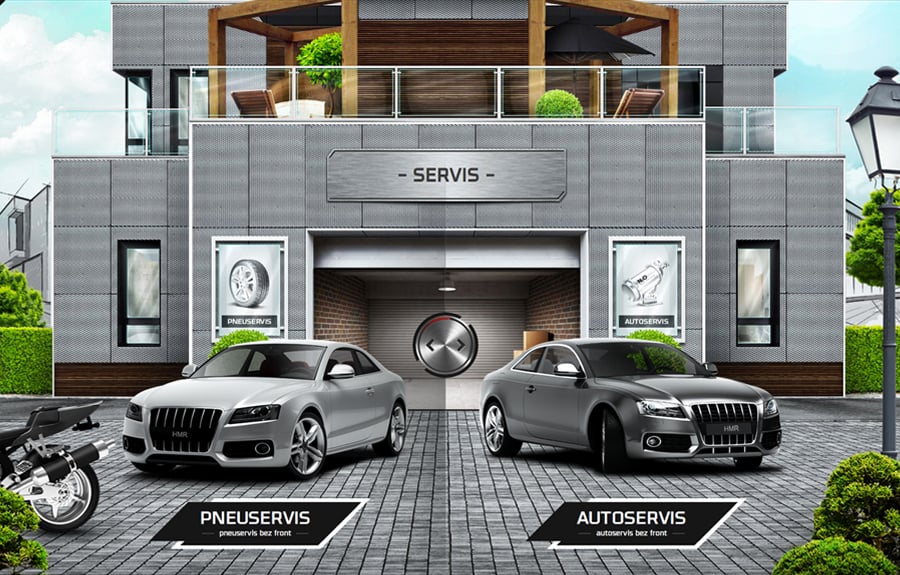 HMR servis Website Screenshot