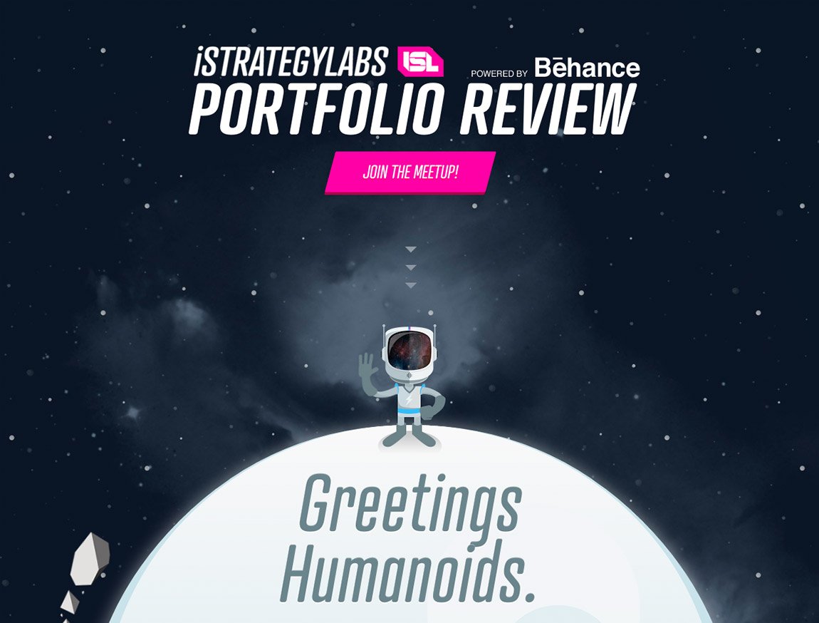 iStrategyLabs Portfolio Review Website Screenshot