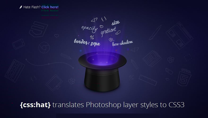 CSS Hat Website Screenshot