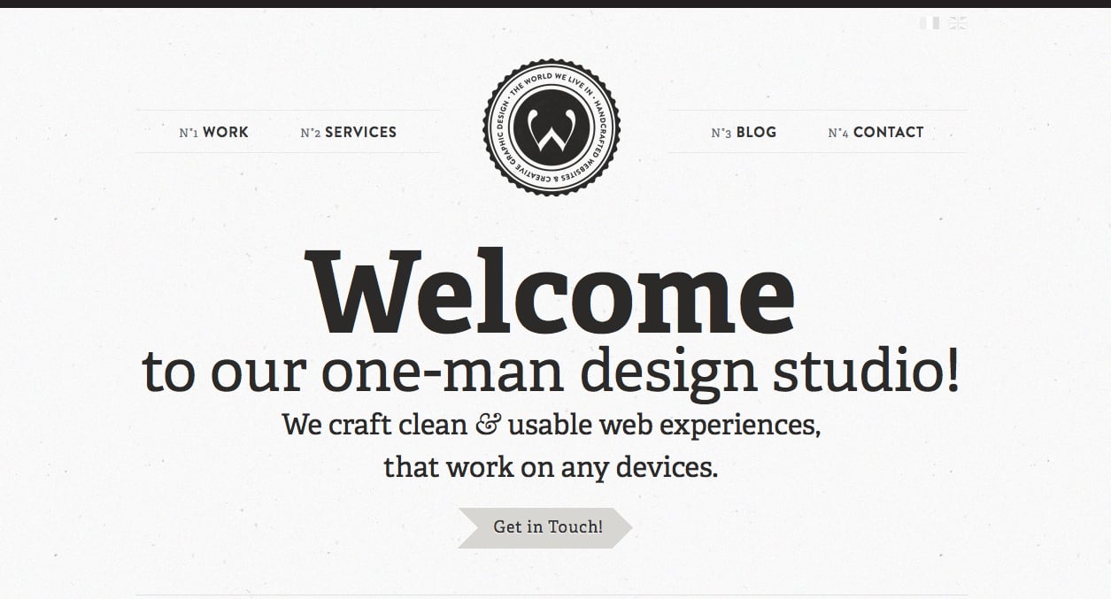 The World We Live In Website Screenshot