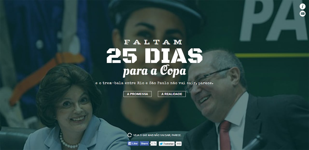 Não Vai Sair Website Screenshot