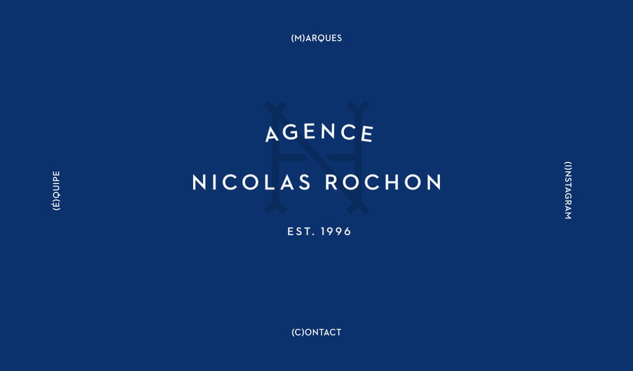 Nicolas Rochon Agency Website Screenshot