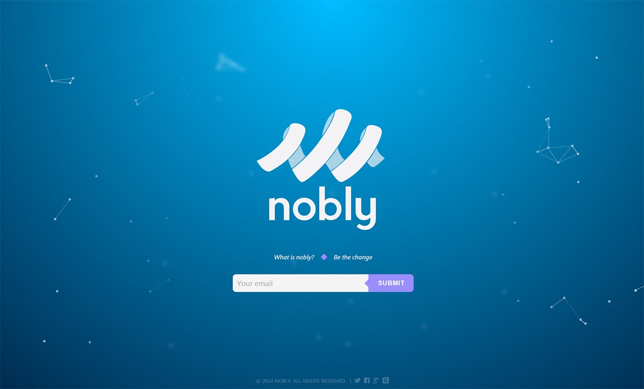 Nobly Website Screenshot