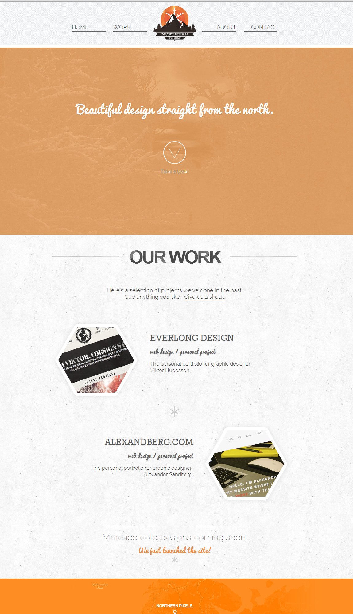 Northern Pixels Website Screenshot