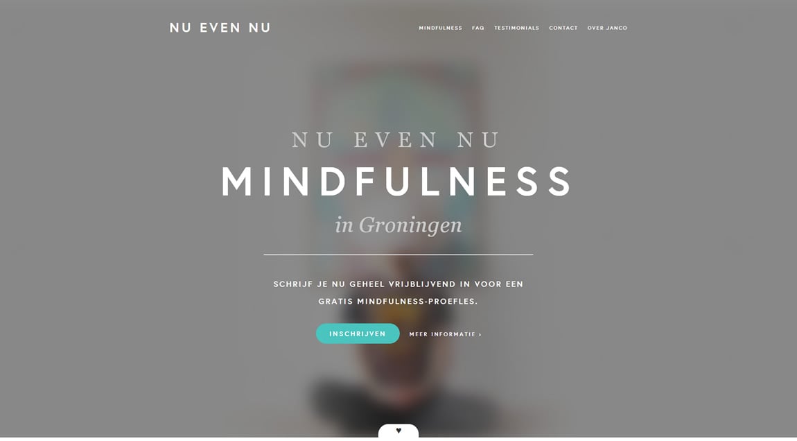 Nu Even Nu Website Screenshot
