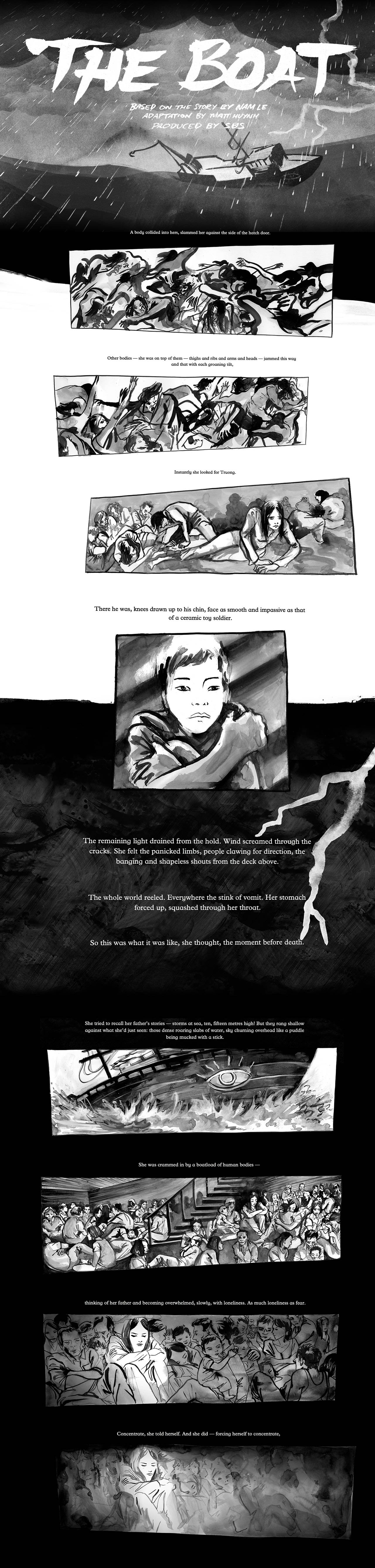 The Boat Website Screenshot