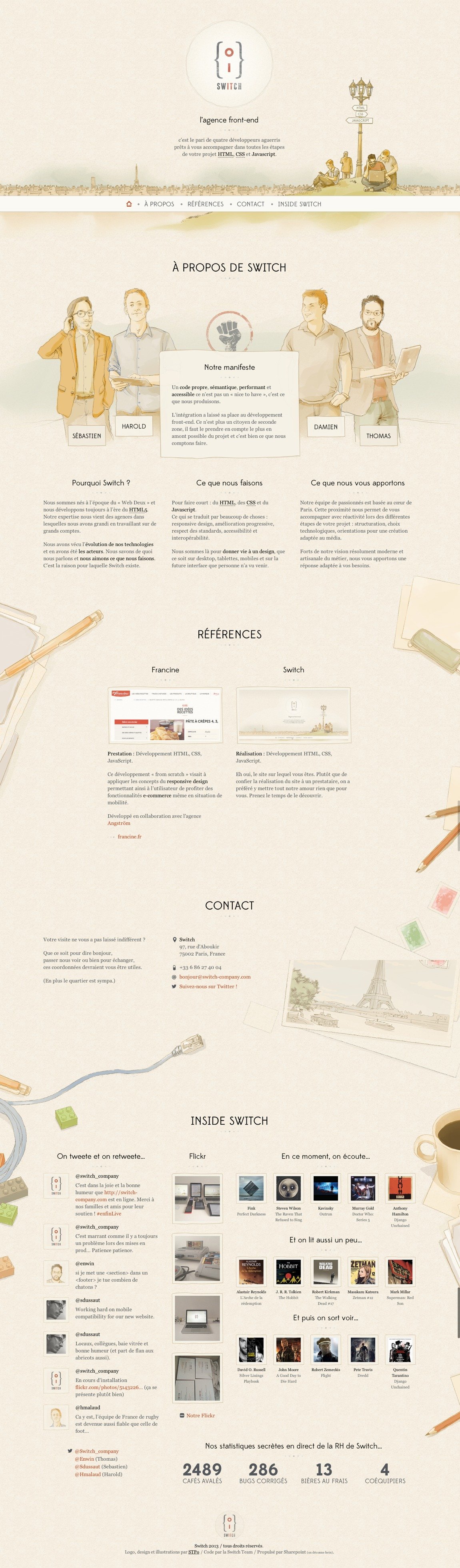 Switch Website Screenshot