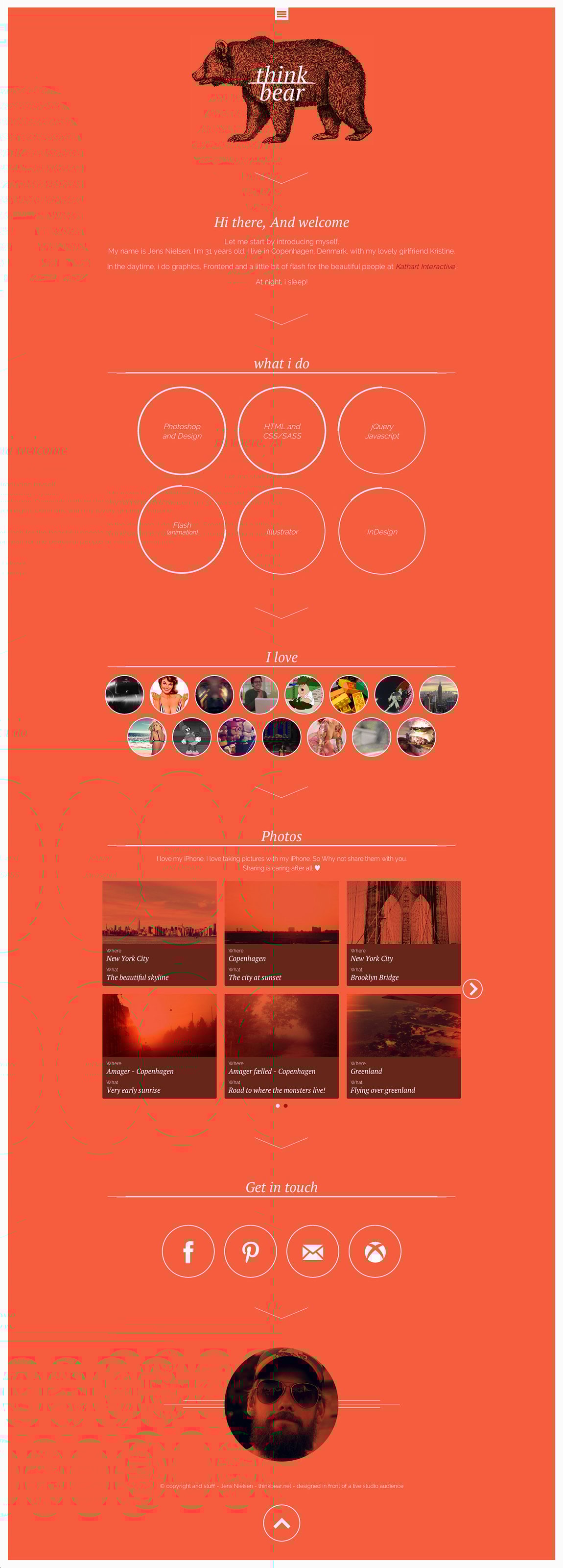 Think Bear Website Screenshot