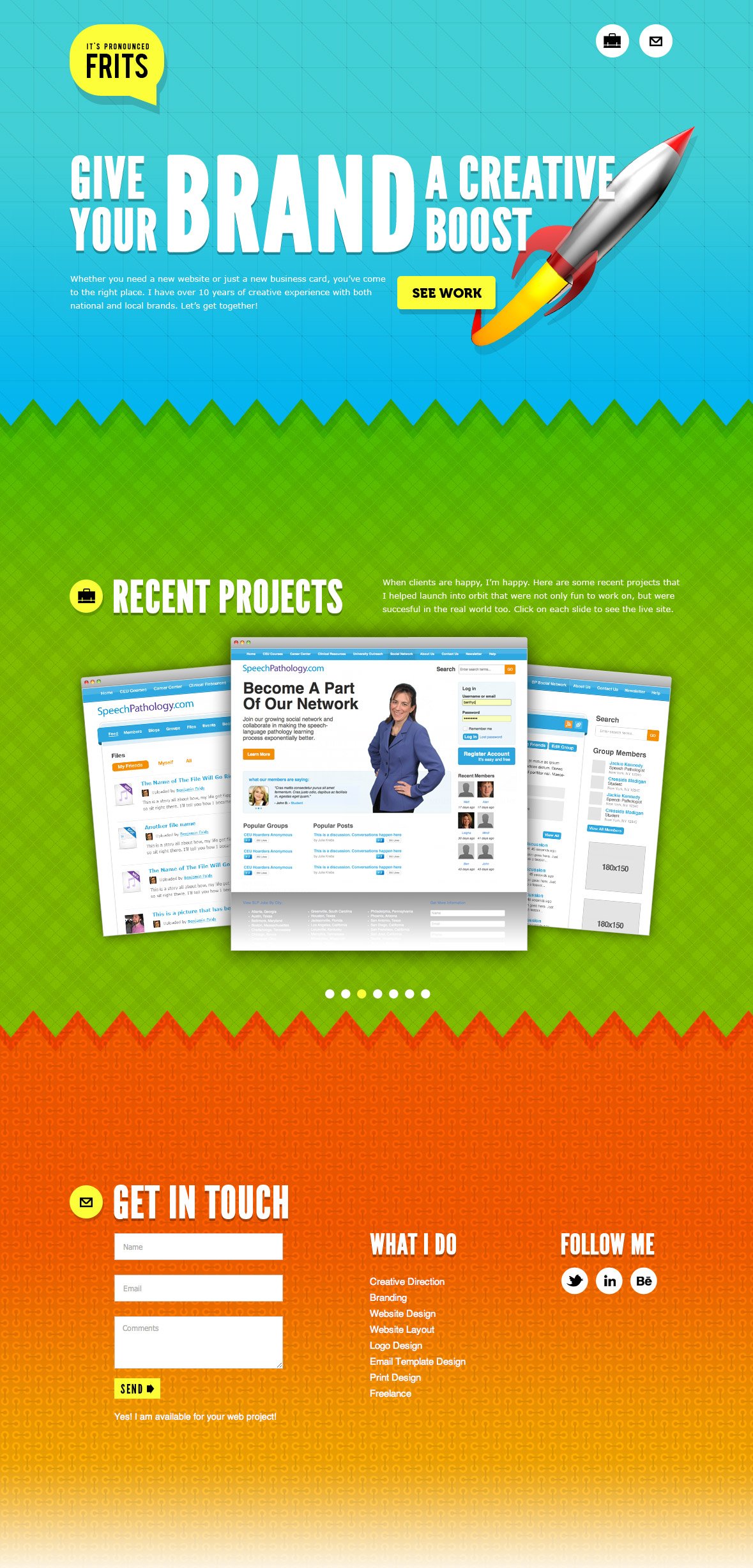 It’s Pronounced Frits Website Screenshot