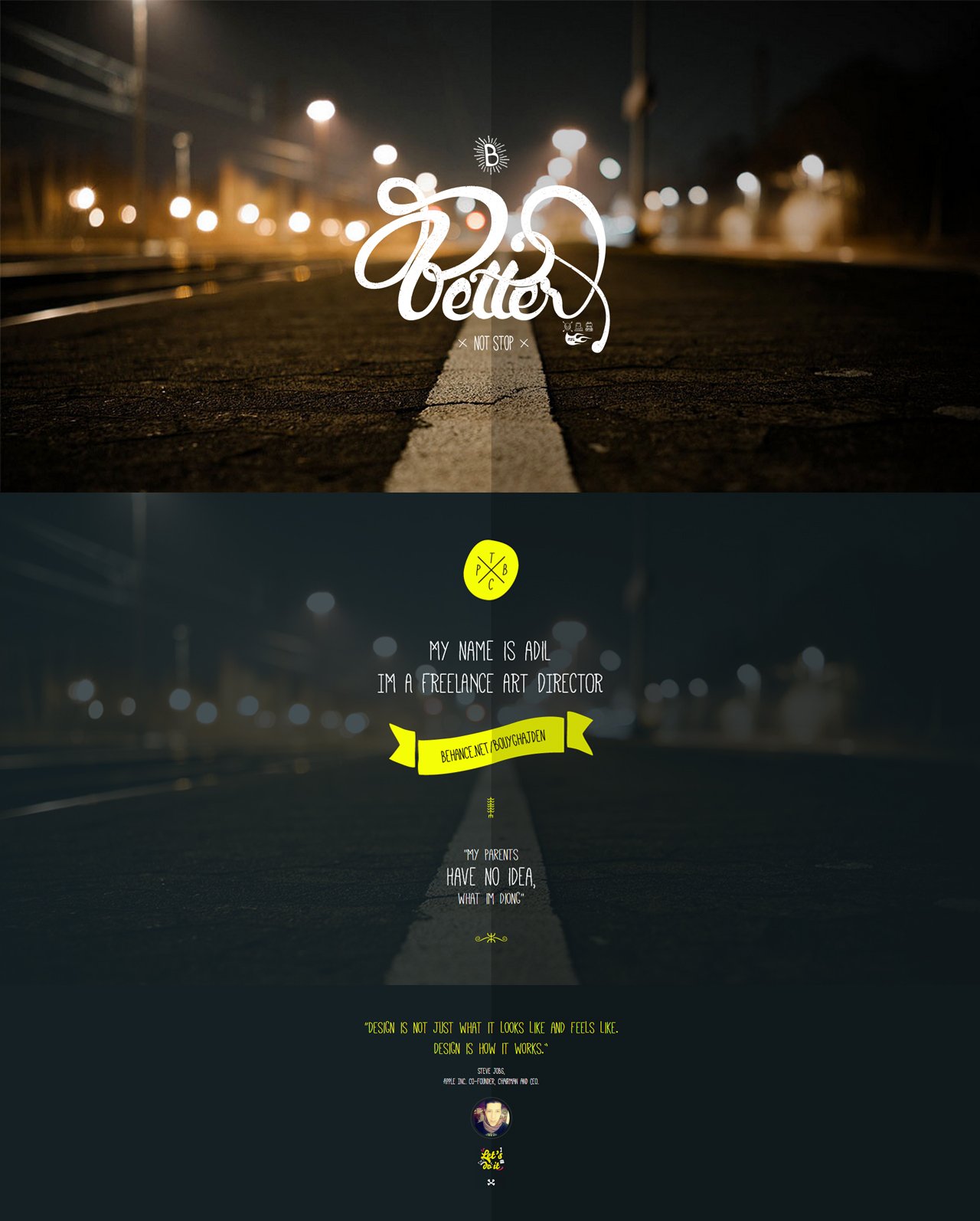 Proud to be chleh Website Screenshot