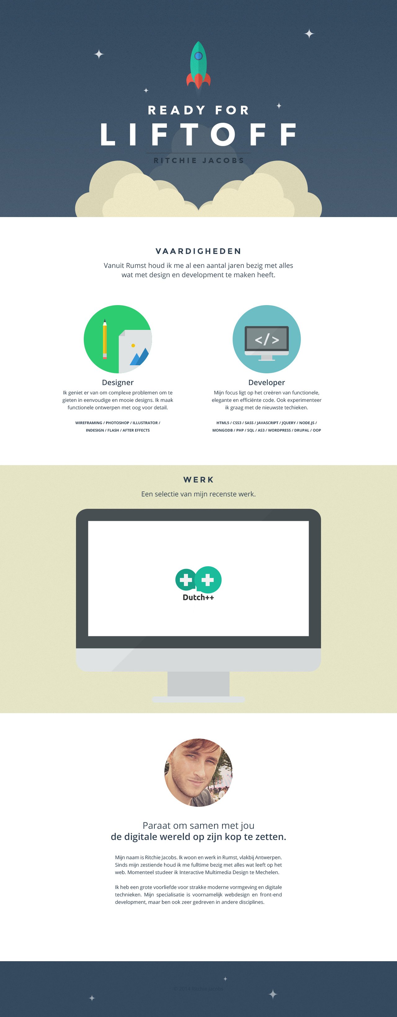 Ritchie Jacobs Website Screenshot