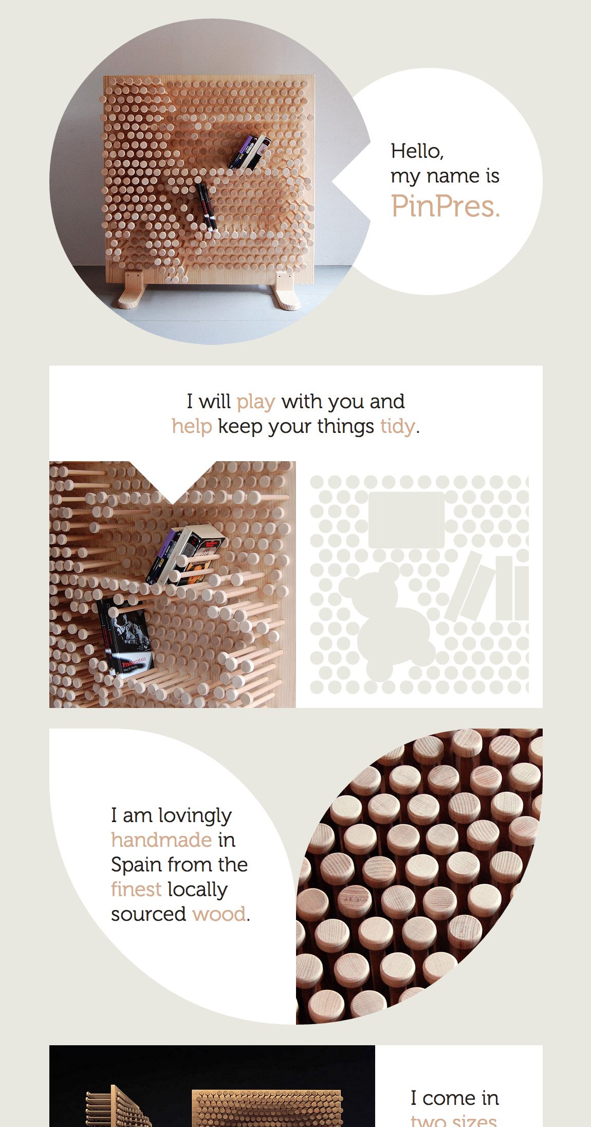 Pin Pres Website Screenshot